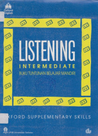 Listening intermediate buku tuntunan belajar mandiri