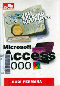 36 jam belajar komputer microsoft access 2000