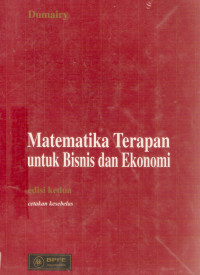 Matematika terapan untuk bisnis dan ekonomi Ed.II