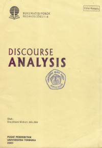 Materi pokok discourse analysis;1-6; PRIS 4430