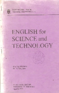 Materi pokok english for science and technology