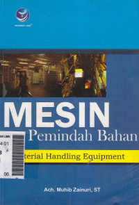 Mesin pemindah bahan ( material handling equipment )