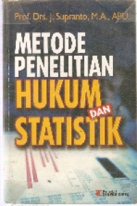 Metode penelitian hukum dan statistik