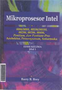 Mikroprosesor intel JIlid 1 Ed.V