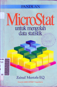 Panduan microstat untuk mengolah data statistik