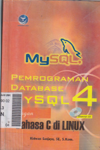 Pemrograman database mysql 4 dengan bahasa C di linux