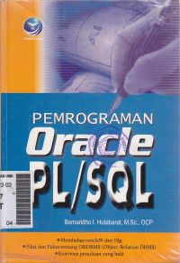 Pemrograman oracle PL/SQL