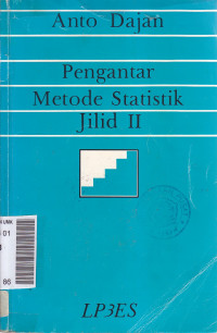 Image of Pengantar metode statistik jilid II
