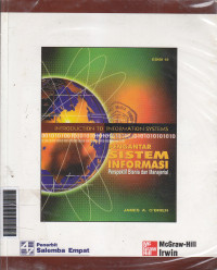 Pengantar sistem informasi: perspektif bisnis dan manajerial ed.XIIl