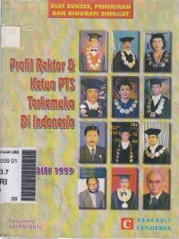 Profil rektor & ketua PTS terkemuka di Indonesia