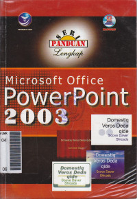 Seri panduan lengkap microsoft office powerpoint 2003