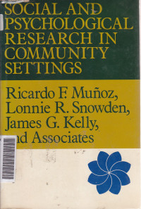 Social and psychological research in community settings