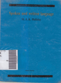 Spoken and written language