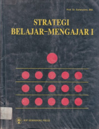 Strategi belajar mengajar I