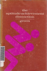 The aptitude-achievement distinction