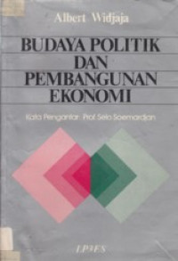 Budaya politik dan pembangunan ekonomi