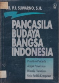 Pancasila budaya bangsa Indonesia