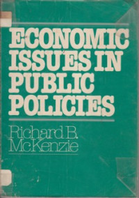 Economic issues in Public Policies