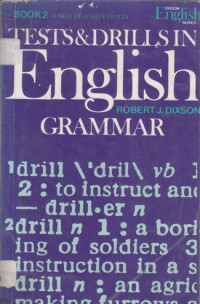 Tests and drills in english grammar book 2