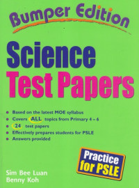 Science test papers