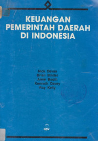 Keuangan pemerintah daerah di indonesia