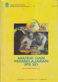 Materi pokok materi dan pembelajaran IPS SD;1-9;PGSD4402