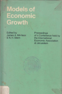 Models of economic growth