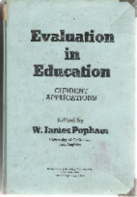 Evaluation in education: current applications