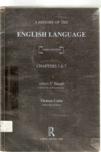 A history of the english language