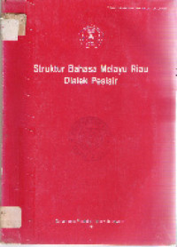 Struktur bahasa melayu Riau dialek pesisir