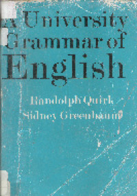 A university grammar of english