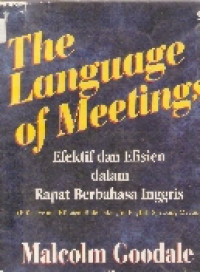 Efektif dan efisien dalam rapat berbahasa inggris
