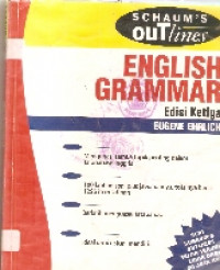 Schaums outlines english grammar