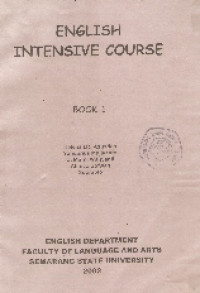 English intensive course book 1