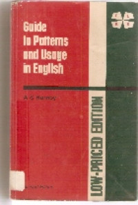 Guide to patterns and usage in english