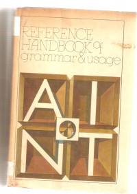 Reference handbook of grammar & usage