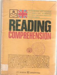 Reading comprehension I