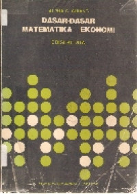Dasar-dasar matematika ekonomi ed.II
