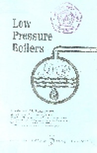 Low pressure boilers