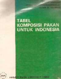 Tabel komposisi pakan untuk Indonesia