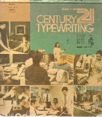 Century typewriting book 1