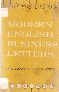 Modern english business letters