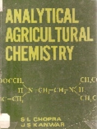Analytical agricultural chemistry
