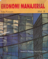 Ekonomi manajerial jilid II edisi 6