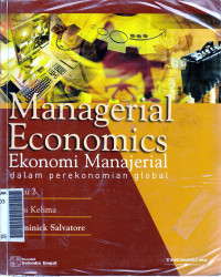 Ekonomi manajerial dalam perekonomian global buku 2 Ed.V