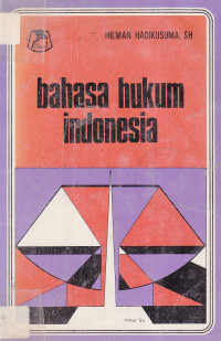 Bahasa hukum Indonesia