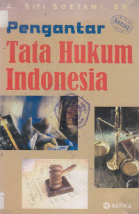 Pengantar tata hukum Indonesia ed.rev.