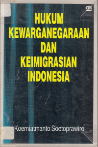Hukum kewarganegaraan dan kemigrasian Indonesia