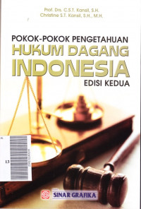 Pokok-pokok pengetahuan hukum dagang Indonesia buku kedua