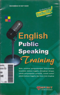 English public speaking training